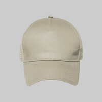 OTTO Cotton Twill Five Panel Low Profile Mesh Back Trucker Hat